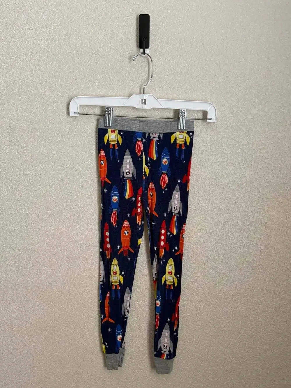 Little Sleepies Rocket Ship Two-Piece Pajama Set 4T
